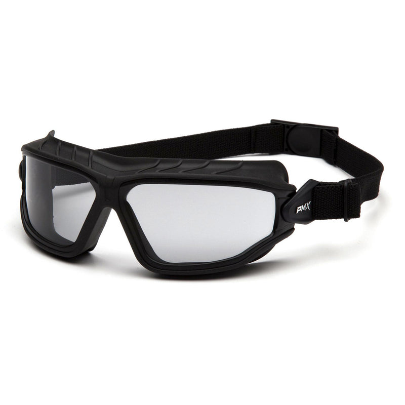 Pyramex Torser Rubber Gasket Sealed Safety Glasses, H2MAX Anti-Fog Lens, Black Strap, view 6 of 8