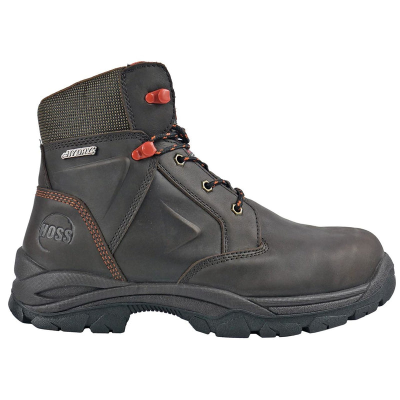 Hoss Men's Hudson 400g Insulated 6" Composite Toe Boots, 60466, Brown, view 4 of 7