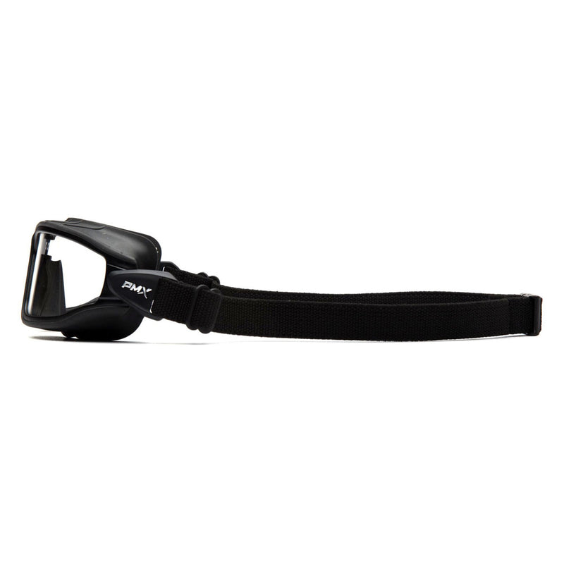 Pyramex Torser Rubber Gasket Sealed Safety Glasses, H2MAX Anti-Fog Lens, Black Strap, view 4 of 8