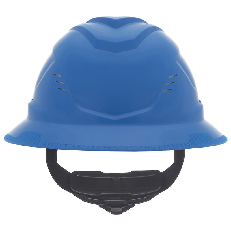 MSA V-Gard C1 Full Brim Vented Hard Hat with Fas-Trac III Suspension, view 2 of 15