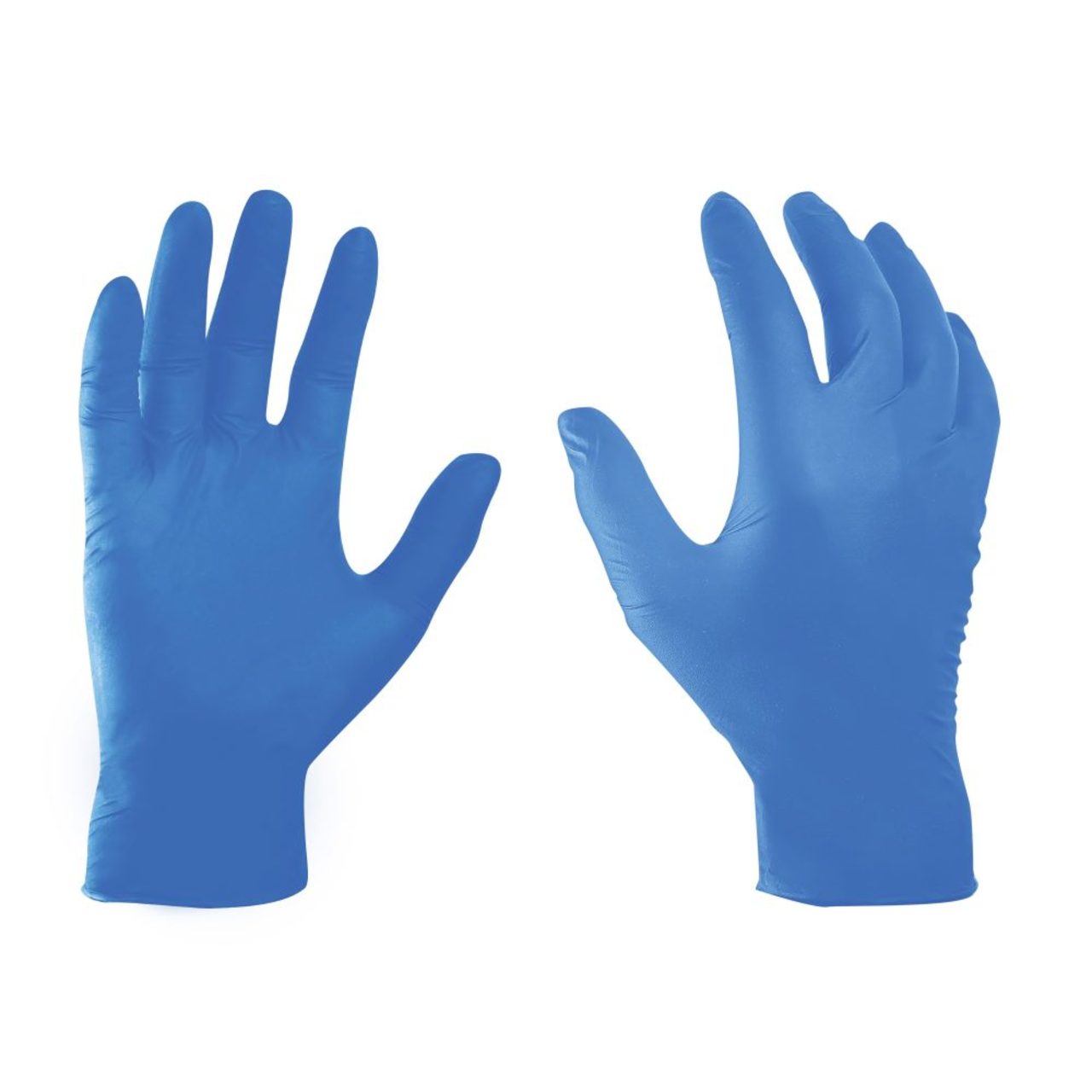 General Electric Disposable Nitrile Gloves GG600 - Blue - 4 mil - Box of 100 (S, M, L, XL)