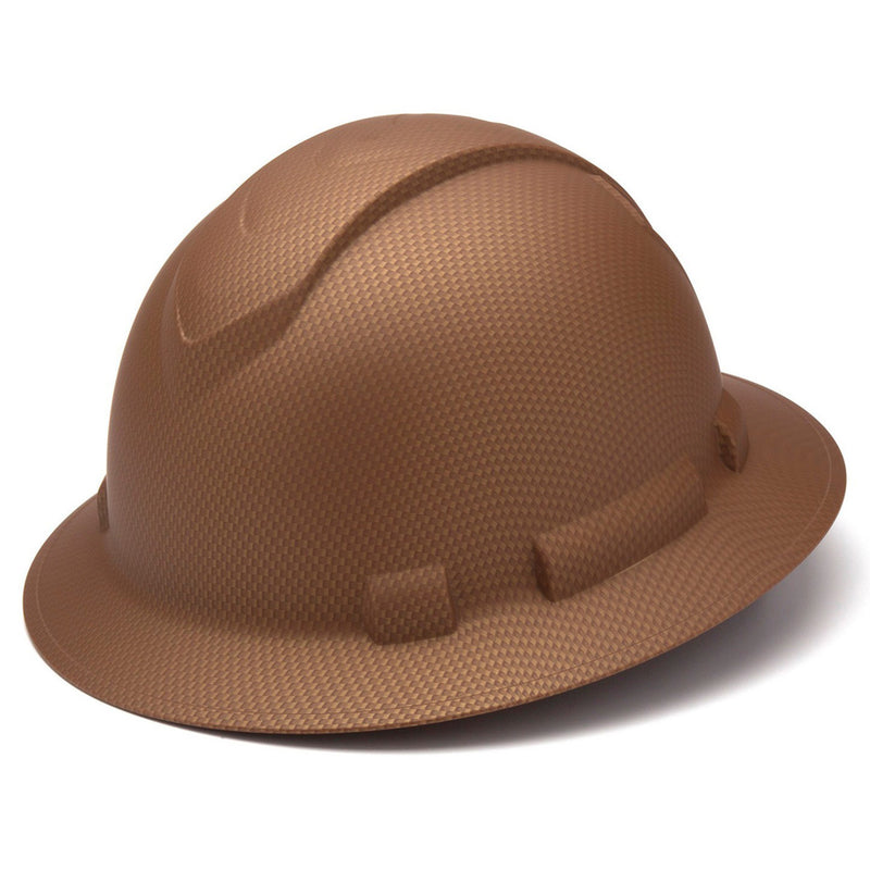 Pyramex Ridgeline Full Brim Hard Hat 4-Point Ratchet Suspension, view 24 of 27