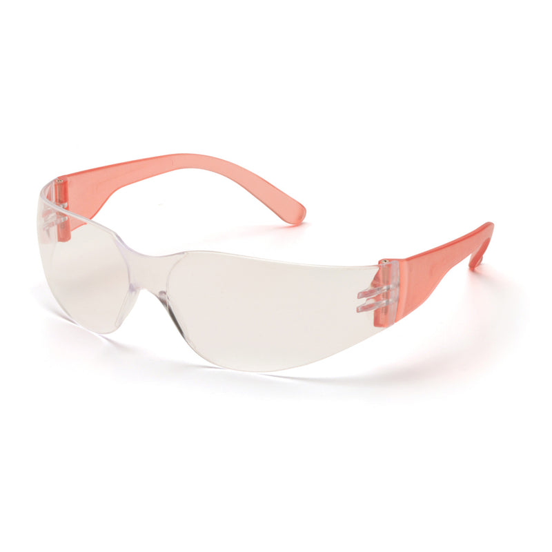 Pyramex Intruder Safety Glasses, Clear Lens, Assorted Temple Colors, Case of 12, view 8 of 9