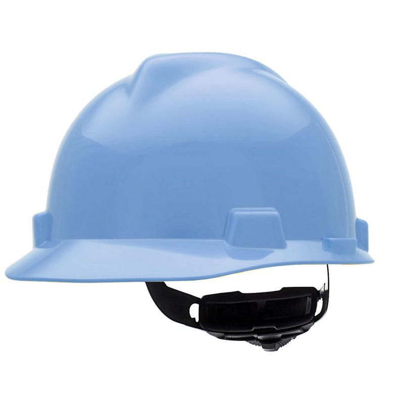 MSA V-Gard Cap Style Hard Hat Fas-Trac III Ratchet Suspension, view 16 of 24