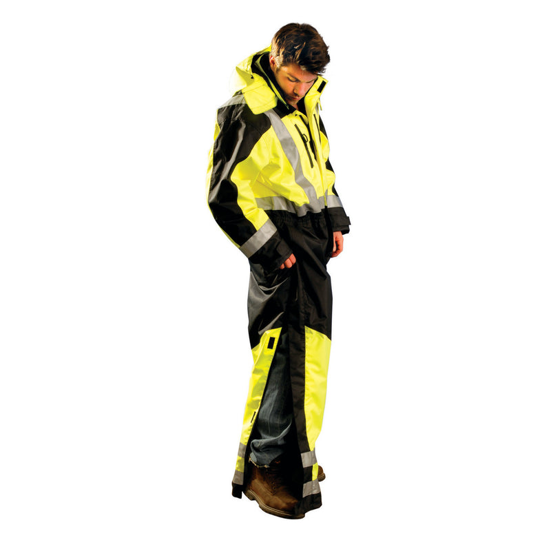OccuNomix Type R Class 3 Hi-Vis Speed Collection Insulated Premium Cold Weather Coverall, SP-CVL, view 2 of 4