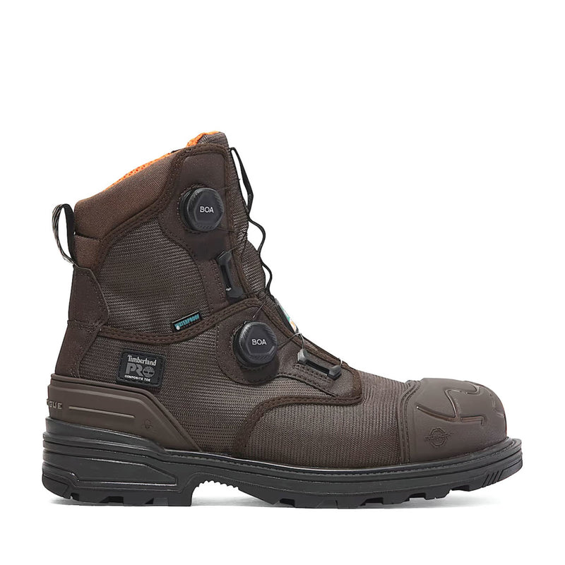 Timberland PRO Men's BOA Magnitude 8" Waterproof EH Composite Toe Work Boots, TB0A66MKELE1, view 1 of 6