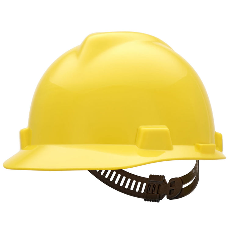MSA V-Gard Cap Style Hard Hat Staz-On 4-Point Suspension, view 12 of 21
