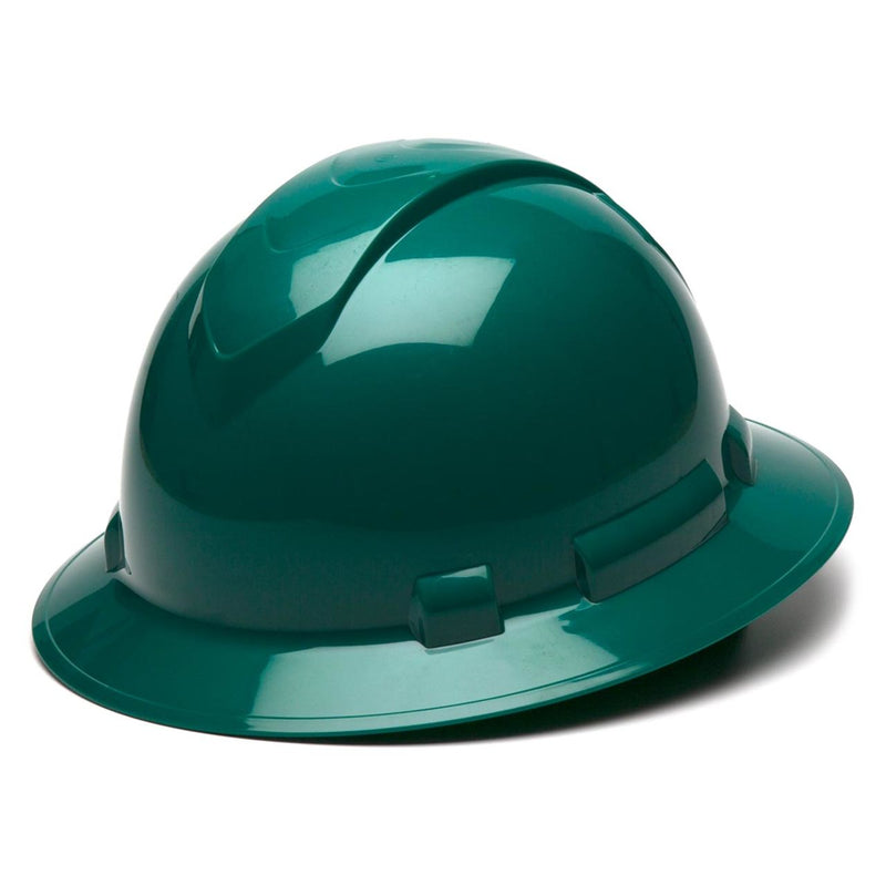 Pyramex Ridgeline Full Brim Hard Hat 6-Point Ratchet Suspension, view 12 of 14