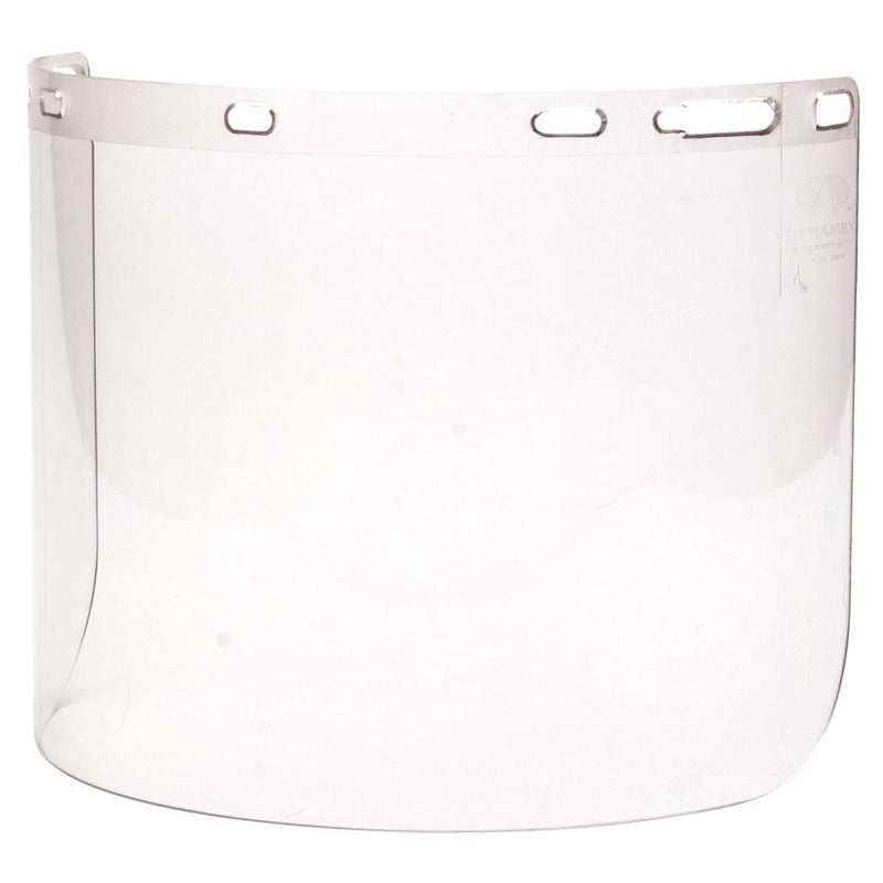 Pyramex Clear Cylinder Polycarbonate Face Shield - S1210 - Shield Only, view 1 of 3
