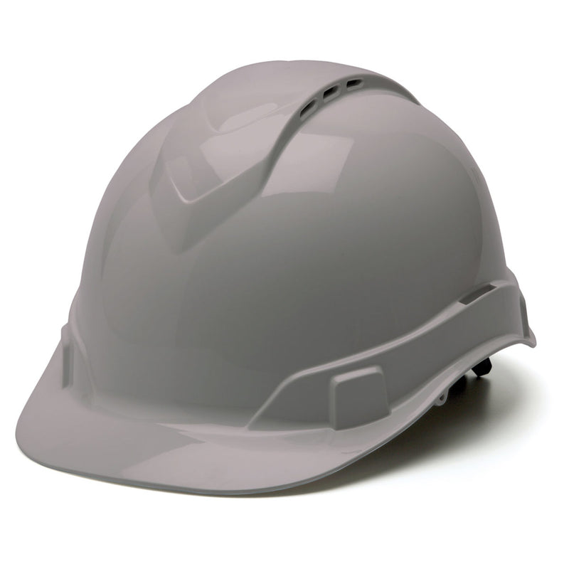 Pyramex Ridgeline Vented Cap Style Hard Hat 4-Point Ratchet Suspension, view 16 of 19