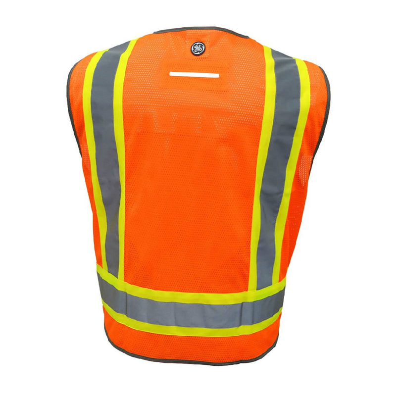 General Electric Type R Class 2 Hi-Vis Safety Vest with Contrasting Trim, GV082, view 4 of 8