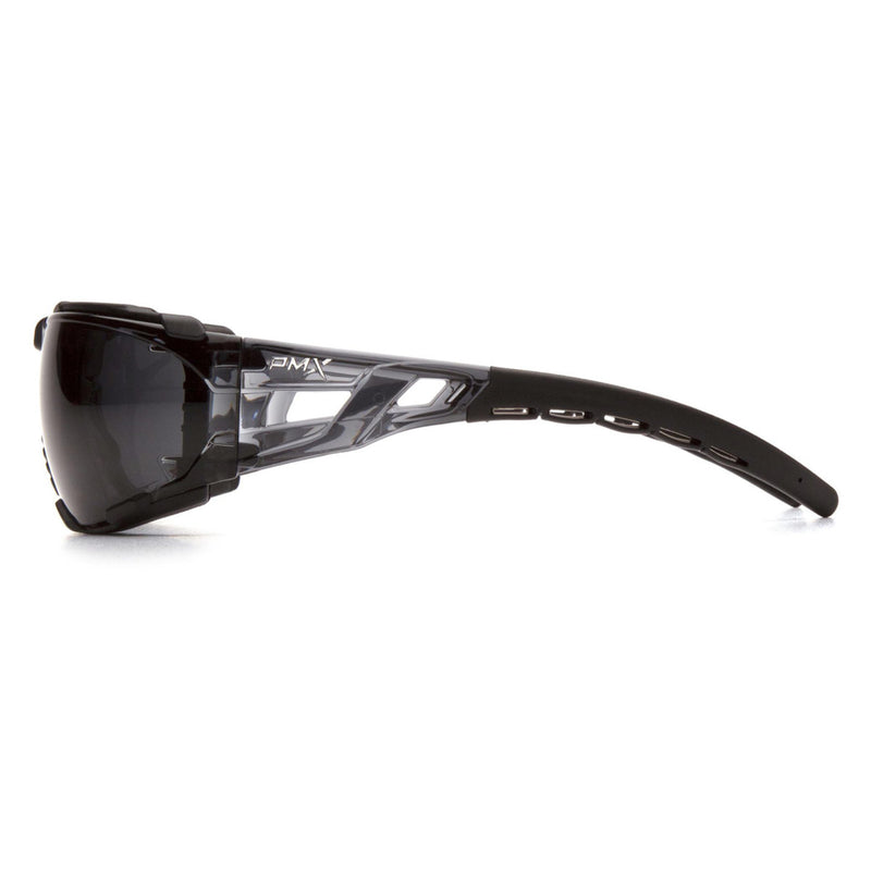 Pyramex Fyxate Foam Padded Sealed Safety Glasses, Black Temples, view 3 of 6