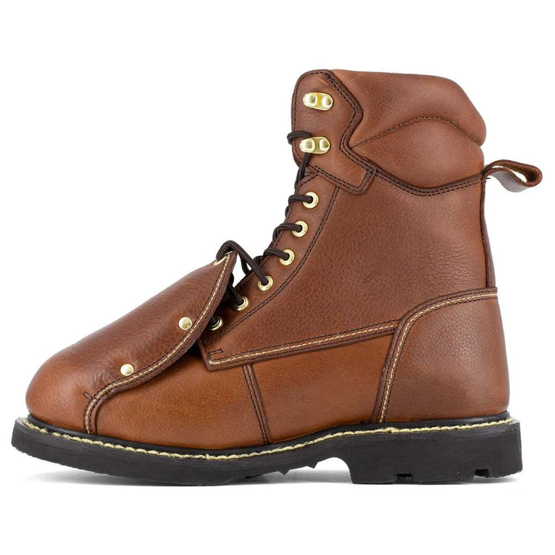 Iron Age Men's Groundbreaker 8" with External Met Guard EH Steel Toe Boots - IA5015, view 3 of 7