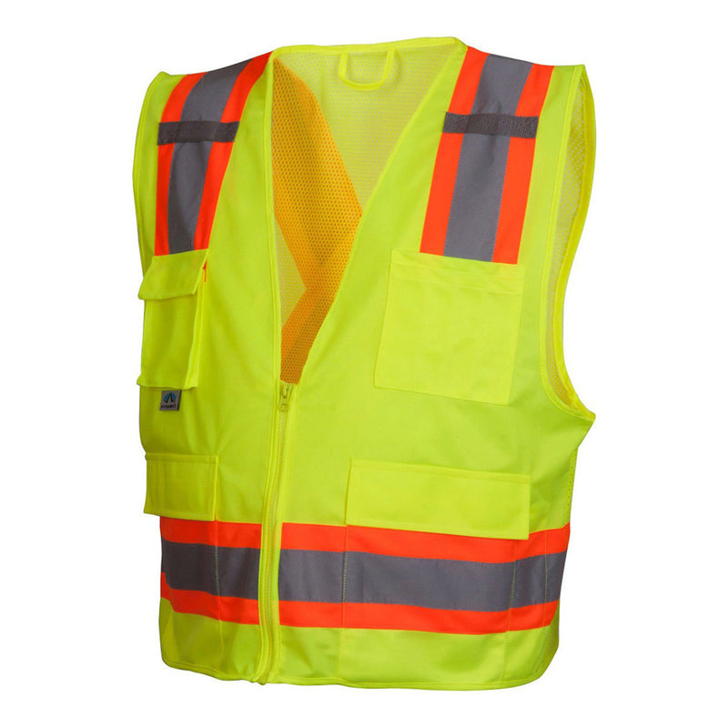 Pyramex RCZ24 Type R Class 2 Hi-Vis Two-Tone X-Back Safety Vest, view 1 of 5