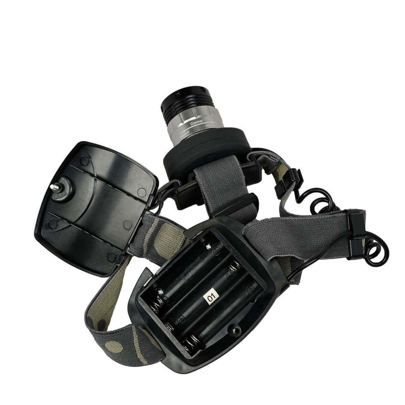 Rugged Blue 3W LED Military Zoomable Headlamp - 60 Lumens, view 7 of 7