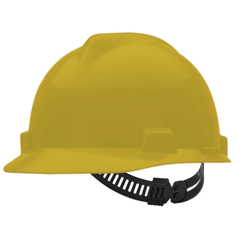MSA V-Gard Cap Style Hard Hat Staz-On 4-Point Suspension, view 6 of 21