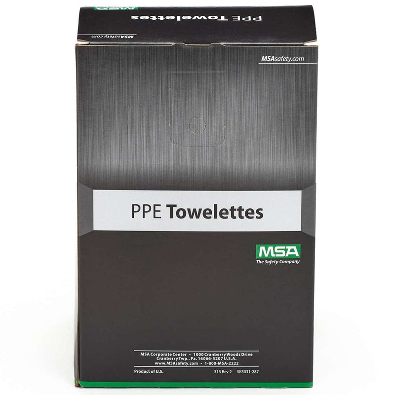 MSA PPE Alcohol Cleaning Wipes, Box of 100 (697383), view 2 of 4