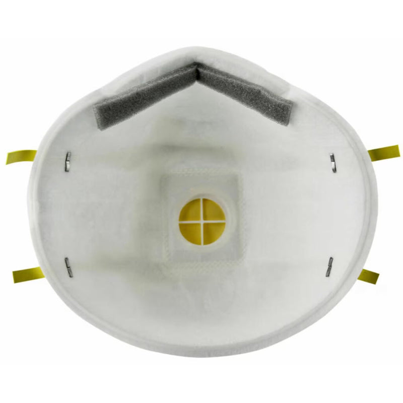 3M N95 Particulate Respirator USA Made, 8210V, White, view 6 of 8