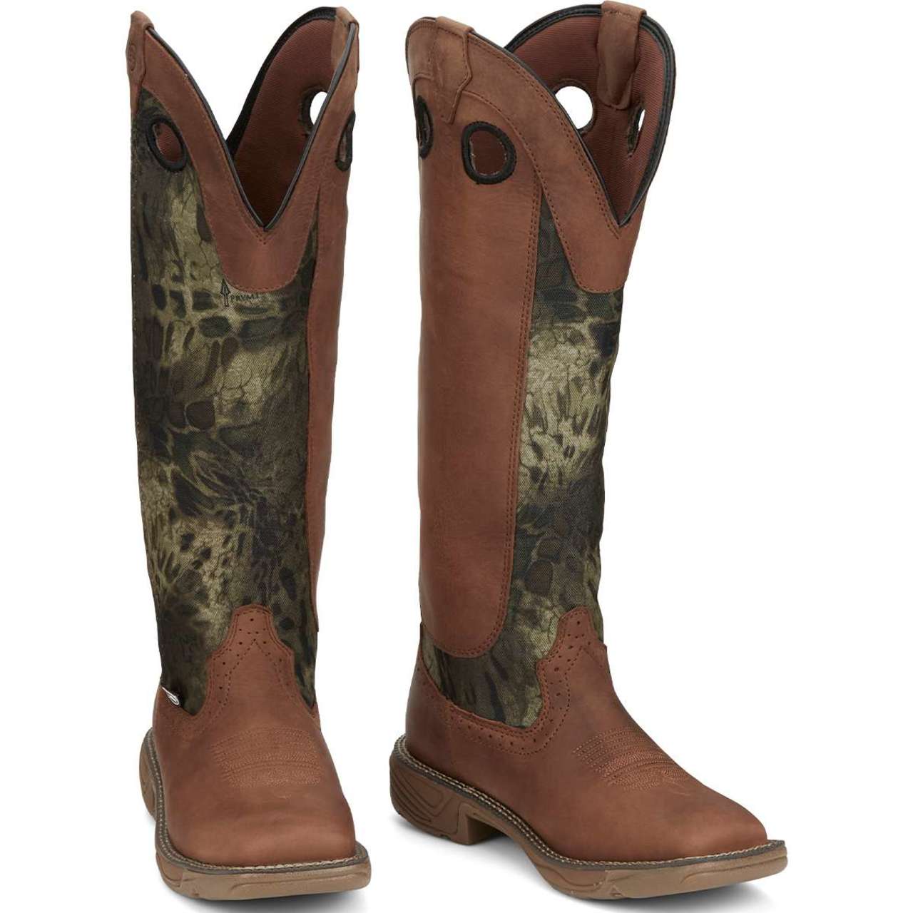 Justin Women's Rush 17" EH Snake Boots, SE4361, Brown Justin Women's Rush 17" EH Snake Boots, SE4361, Brown