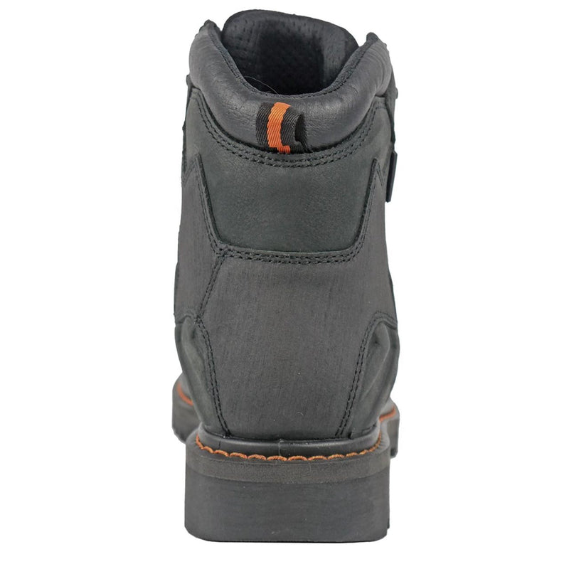 Hoss Men's Bronc 6" Composite Toe Boots, 60145, Black, view 3 of 7