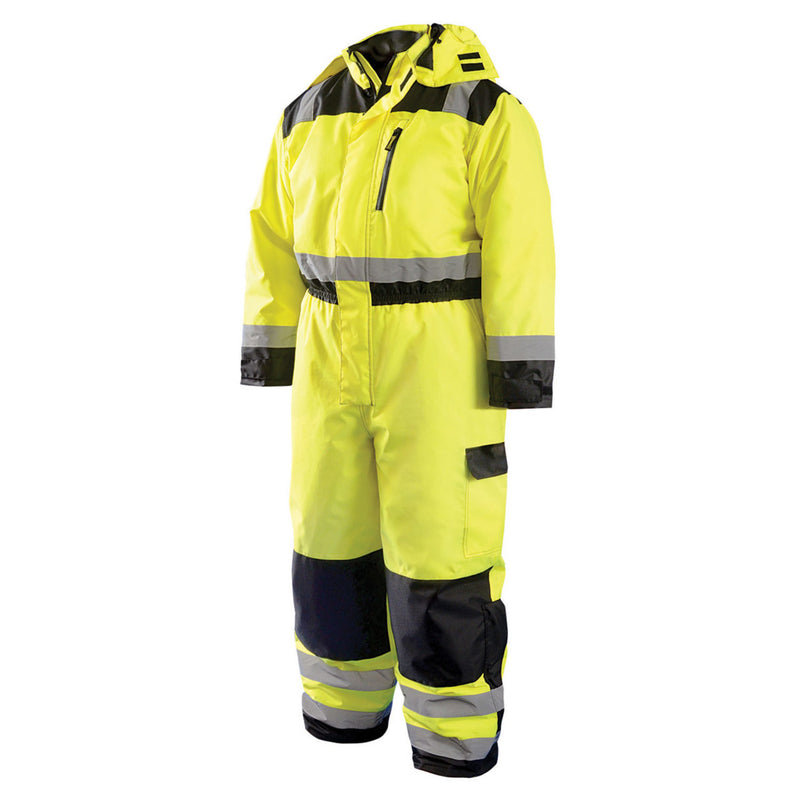 Occunomix Type R Class 3 Hi-Vis Insulated Winter Coverall, LUX-WCVL, view 1 of 3