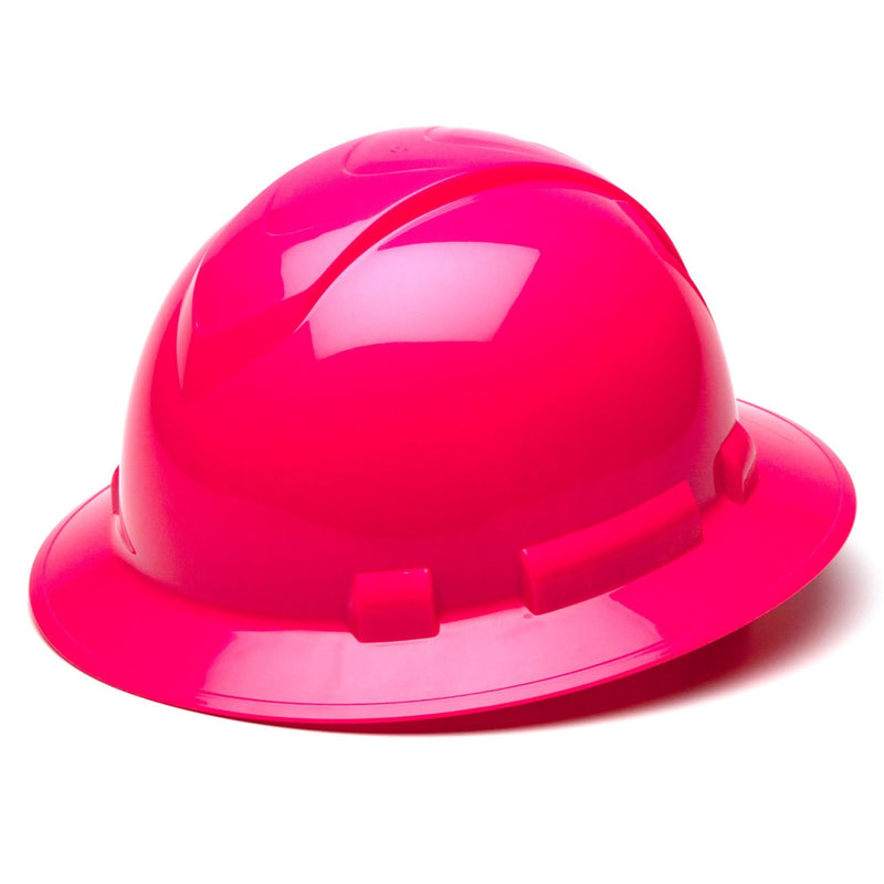 Pyramex Ridgeline Full Brim Hard Hat 4-Point Ratchet Suspension, view 27 of 27