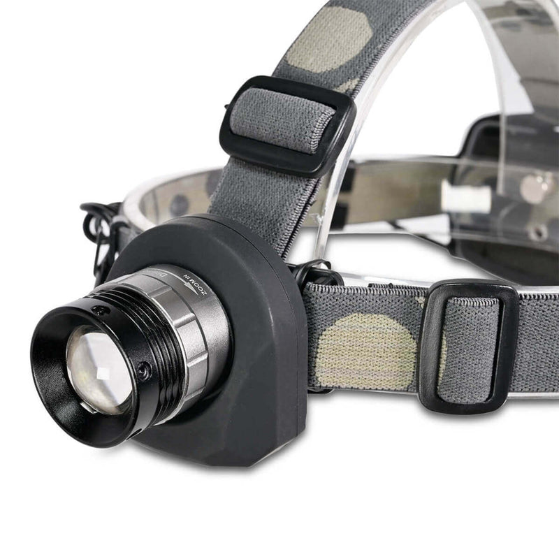 Rugged Blue 3W LED Military Zoomable Headlamp - 60 Lumens, view 2 of 7