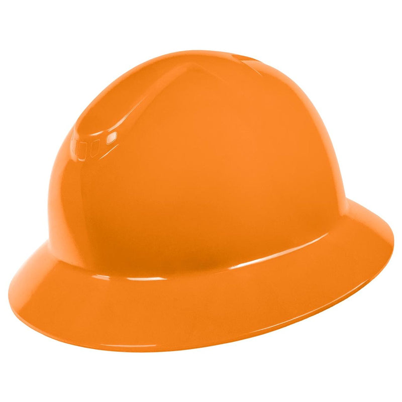 Rugged Blue Defender Full Brim Hard Hat, 6-Point Ratchet Suspension, RBH300, view 16 of 23