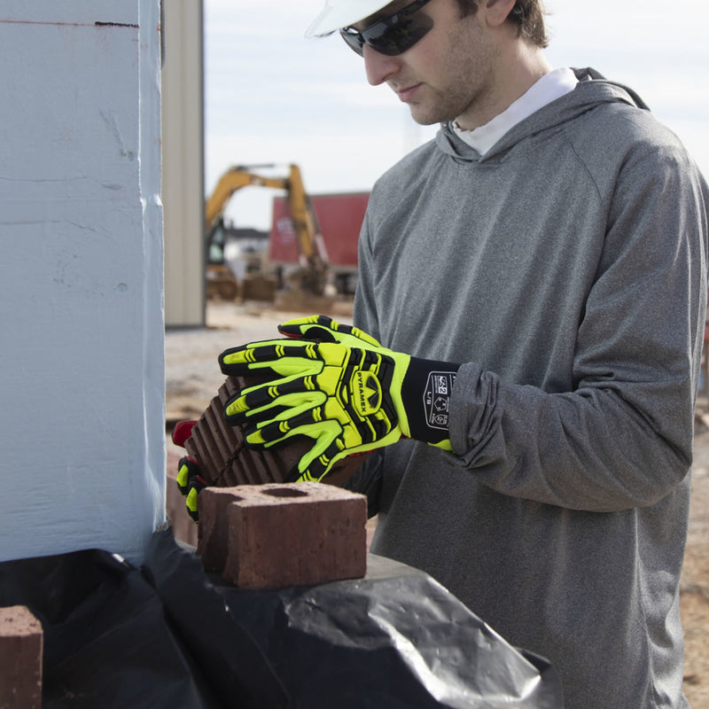 Pyramex RLPH1NS Hi-Vis Lightweight Hoodie, view 5 of 12
