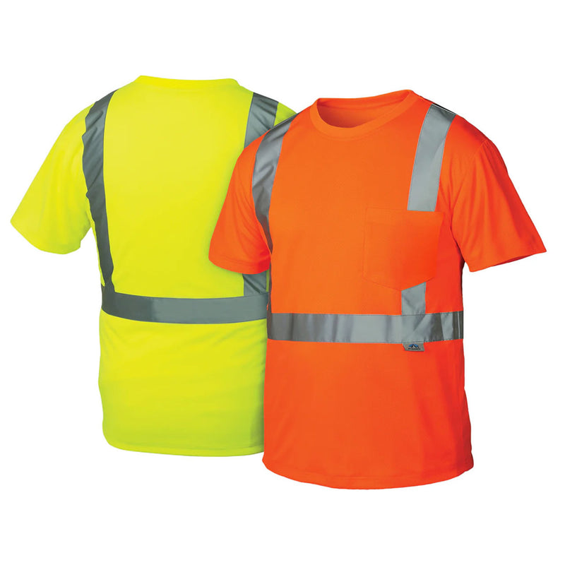 Pyramex RTS21 Type R Class 2 Hi-Vis Short Sleeve T-Shirt, view 3 of 6