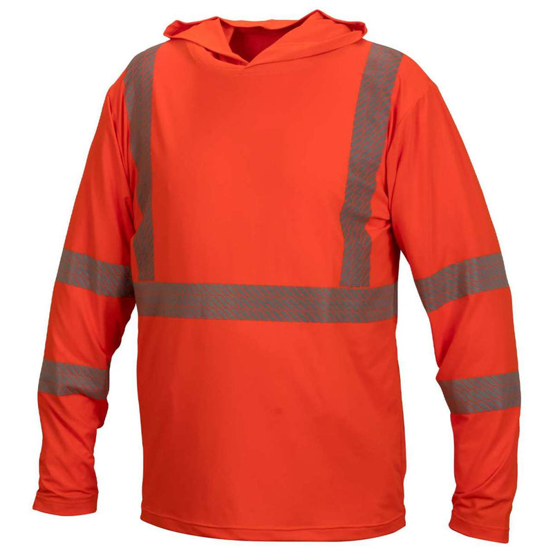 Pyramex RLPH1 Type R Class 3 Hi-Vis Lightweight Hoodie, view 4 of 9