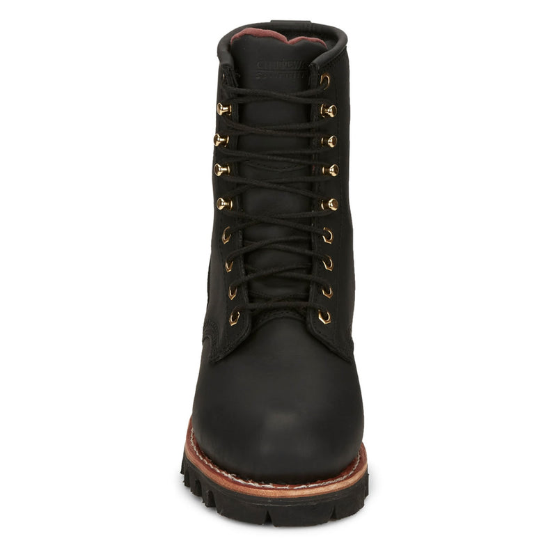 Chippewa L73050 Tinsley 8" Women's Waterproof EH Steel Toe Boots, Black Oiled, view 4 of 7