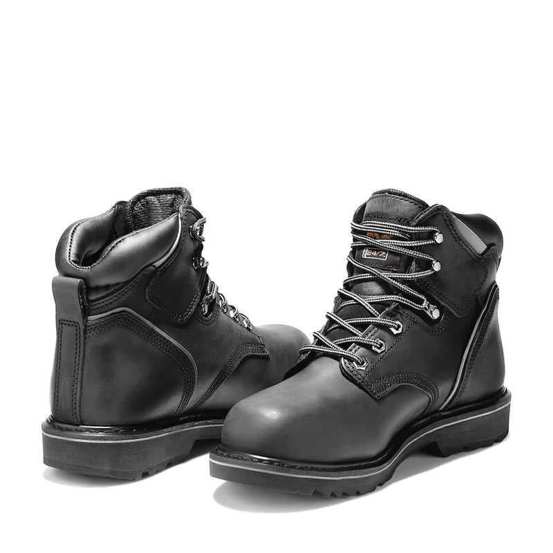 Timberland PRO Men's Pit Boss 6" EH Steel Toe Work Boots, TB1330320011, view 4 of 6