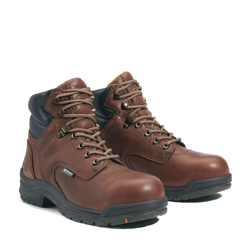 Timberland PRO Women's TiTAN 6" Waterproof EH Alloy Toe Boots, TB1533592421, view 2 of 7