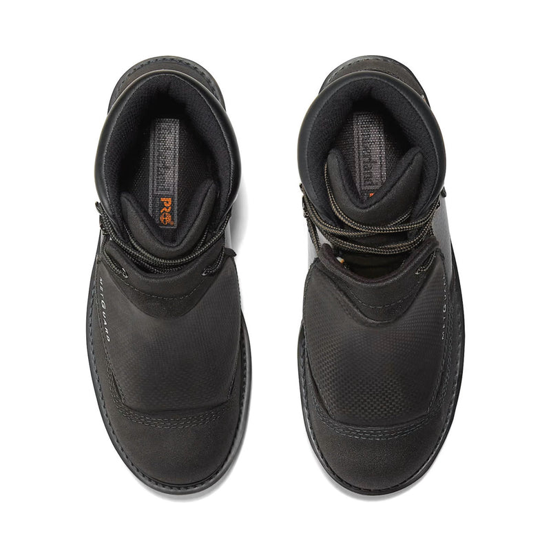 Timberland PRO Men's 6" EH Met Guard Steel Toe Work Boots, TB1400000011, view 3 of 6