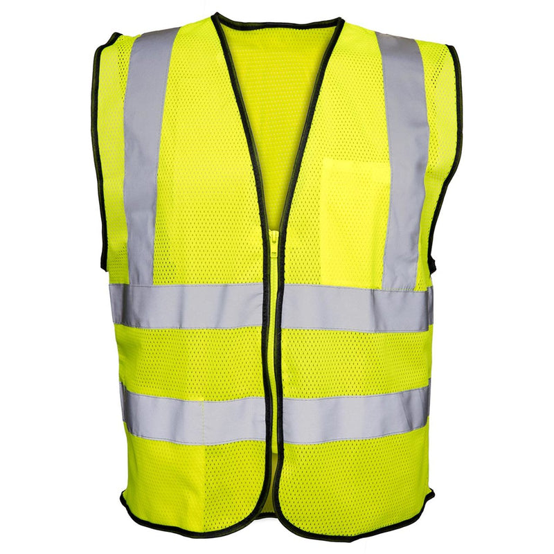 Rugged Blue Type R Class 2 Hi-Vis Double Stripe Mesh Safety Vest, view 1 of 8