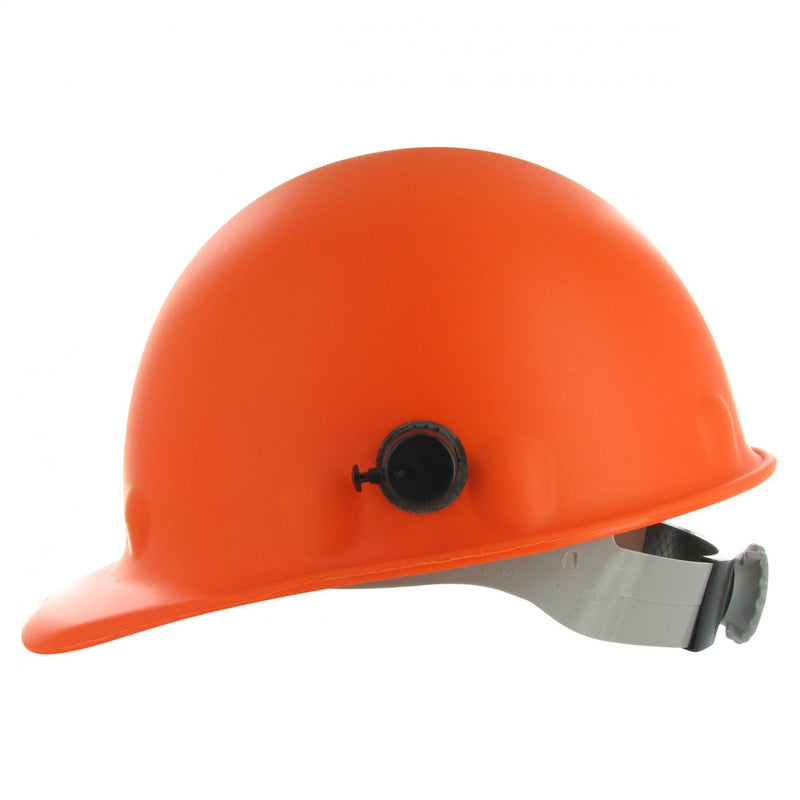 Fibre Metal Roughneck P2HNQ Hi-Heat Cap Style Hard Hat, 8-Point Ratchet Suspension, view 5 of 10