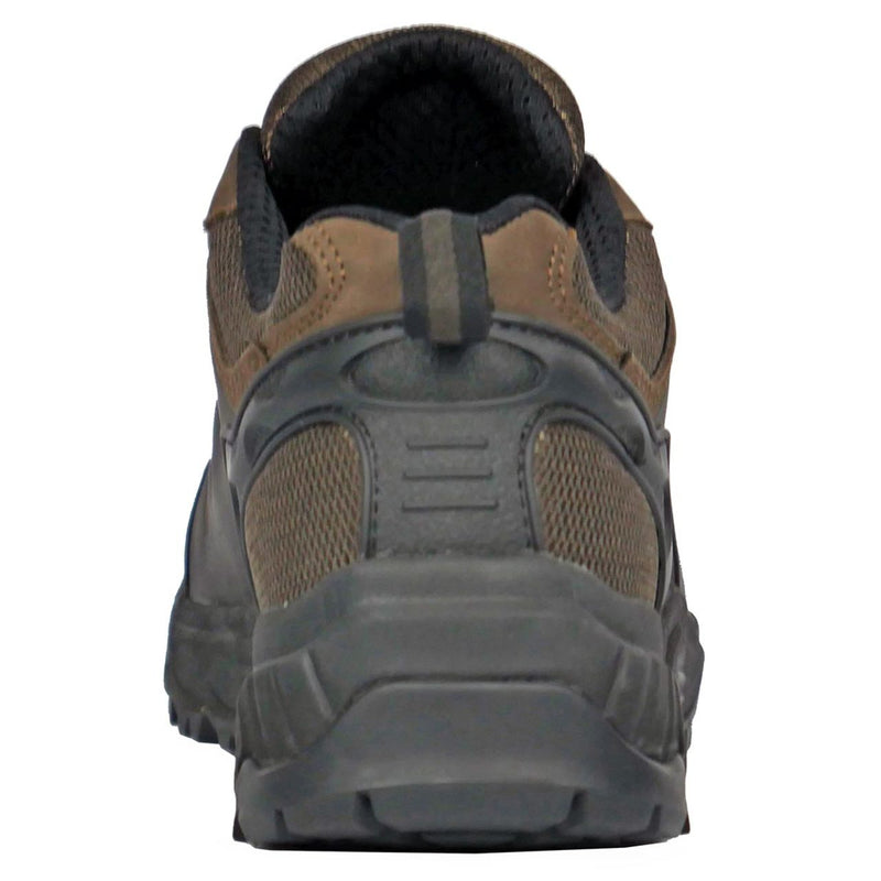Hoss Men's Eric Lo Aluminum Toe Shoes, 50238, Brown, view 3 of 8