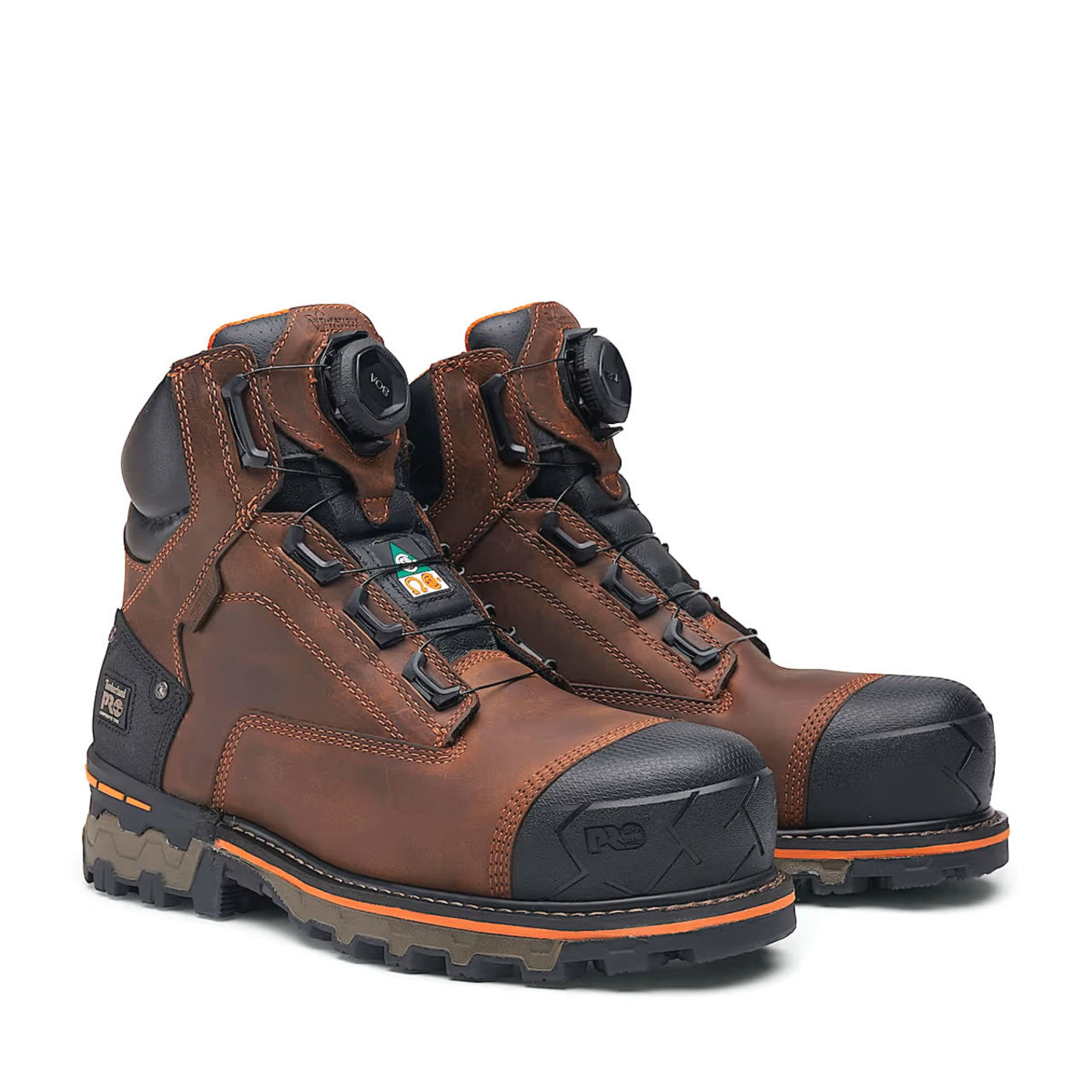 Timberland Men's Timberland PRO Boondock BOA 6" Composite Toe Work Boots, TB0A66KYEM41, Brown Timberland Men's Timberland PRO Boondock BOA 6" Composite Toe Work Boots, TB0A66KYEM41, Brown
