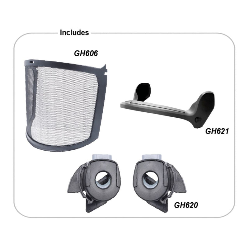 GE Full Face Visor Kit - GH604, view 2 of 5