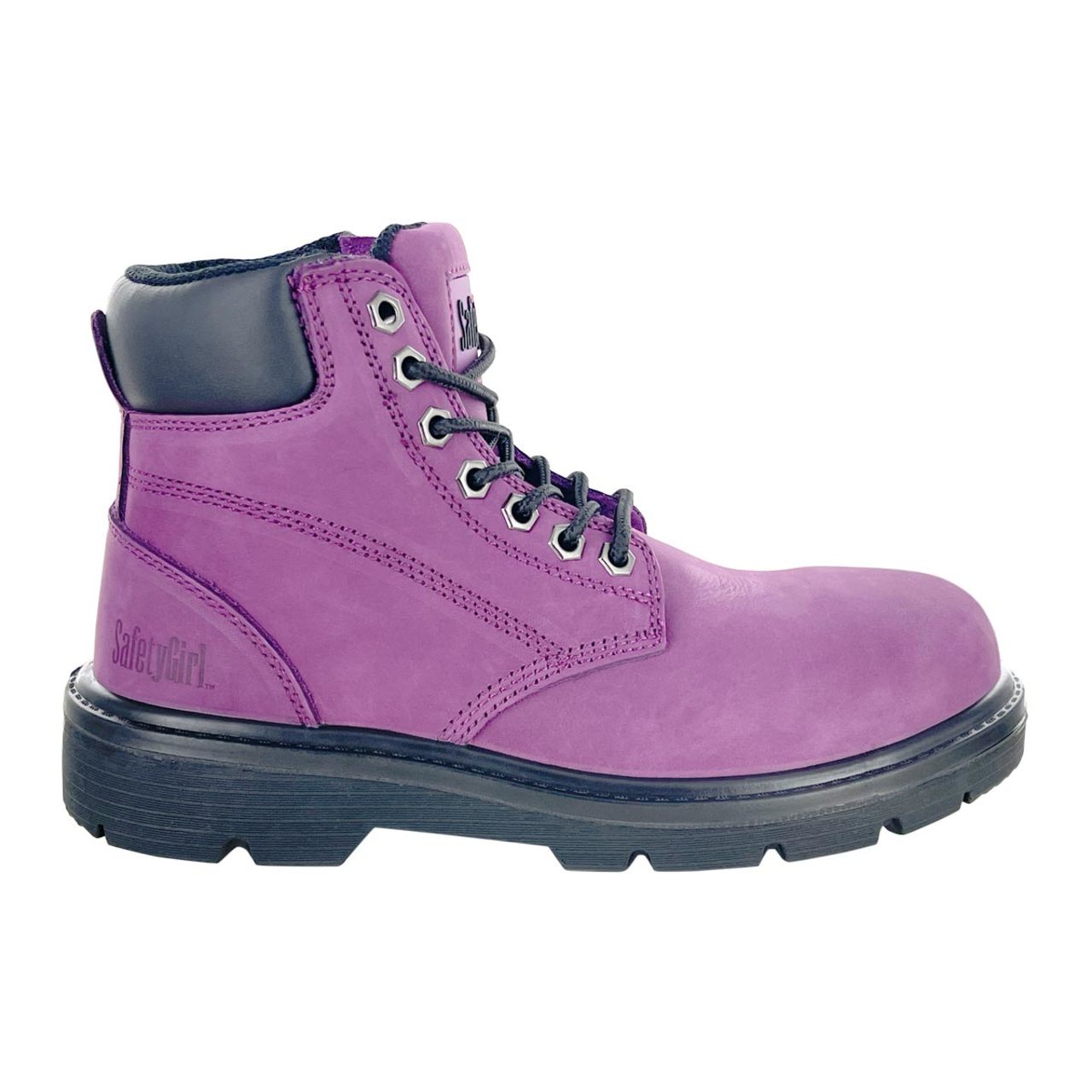 Safety Girl Women's Somerset Purple 6" Waterproof EH PR Steel Toe Boots - 15501-PUR Safety Girl Women's Somerset Purple 6" Waterproof EH PR Steel Toe Boots - 15501-PUR