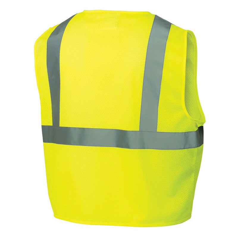 Pyramex RVZ21 Type R Class 2 Hi-Vis Mesh Safety Vest, view 2 of 6