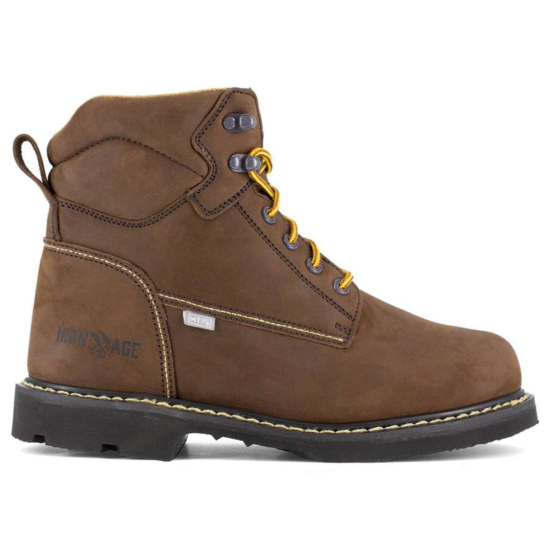 Iron Age Men's Groundbreaker 6" with Internal Met Guard EH Steel Toe Boots - IA5014, view 2 of 7