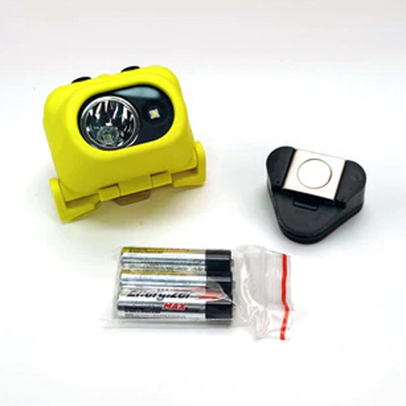 Nightstick Intrinsically Safe Headlamp w/Zero-Band Mount - 3 AAA - Green - UL913 / ATEX, view 7 of 9