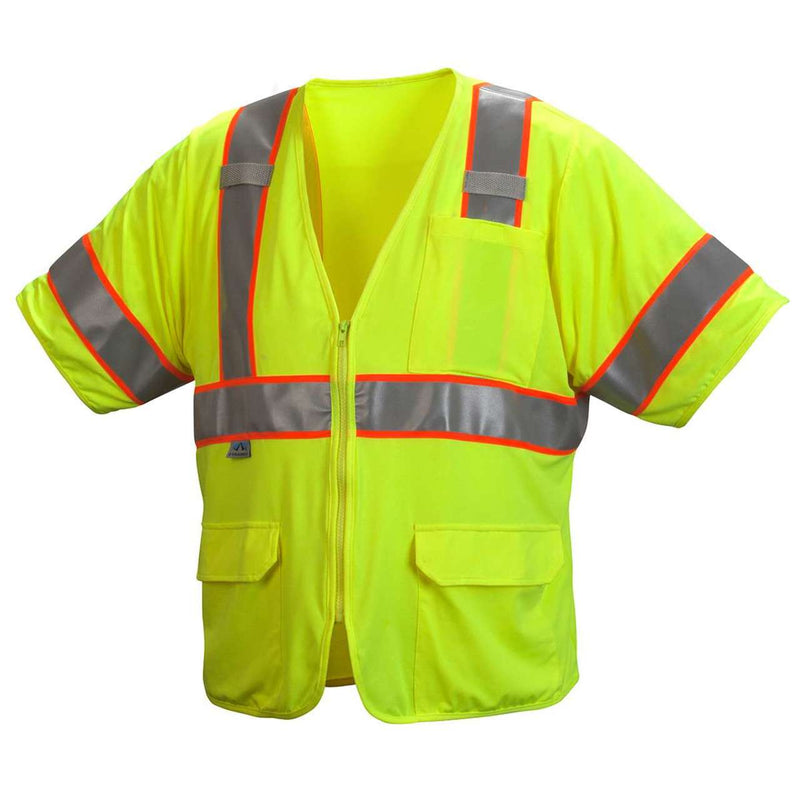 Pyramex RVZ35 Type R Class 3 Hi-Vis Safety Vest, view 1 of 7