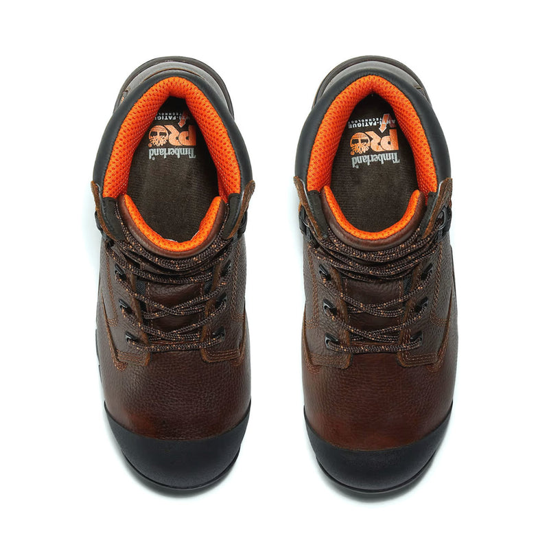 Timberland PRO Men's Helix 6" EH Met Guard Composite Toe Work Boots, TB1896972141, view 3 of 7