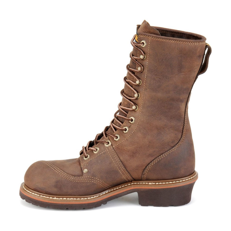 Carolina Men's Linesman 10" Waterproof EH Composite Toe Boots, CA1904, Cork Harness, view 4 of 6