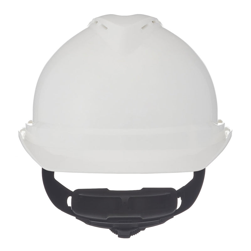 MSA V-Gard 500 Fas-Trac III 6-Point Ratchet Vented Hard Hat, view 2 of 13