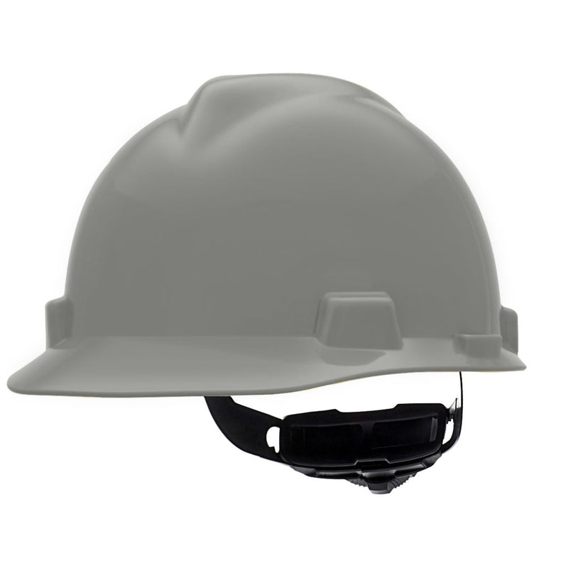 MSA V-Gard Cap Style Hard Hat Fas-Trac III Ratchet Suspension, view 22 of 24