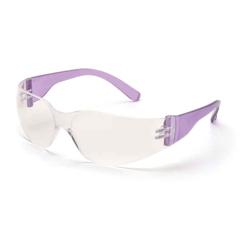 Pyramex Mini Intruder Safety Glasses, Clear Lens, Assorted Temple Colors, Case of 12, view 7 of 10